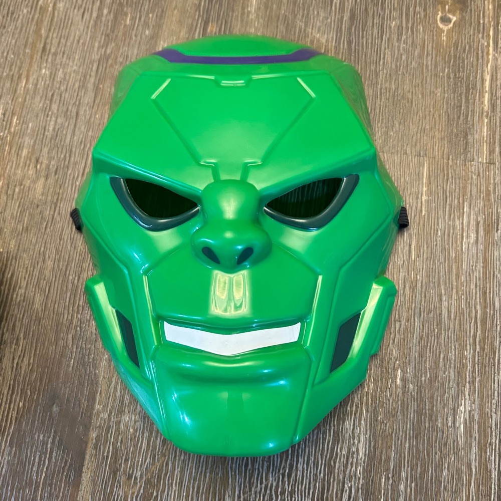 Marvel Green Goblin Mask Kids Halloween Costume Green Plastic Jazwares